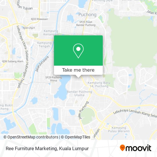 Ree Furniture Marketing map