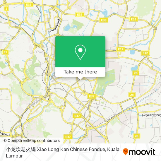 小龙坎老火锅 Xiao Long Kan Chinese Fondue map