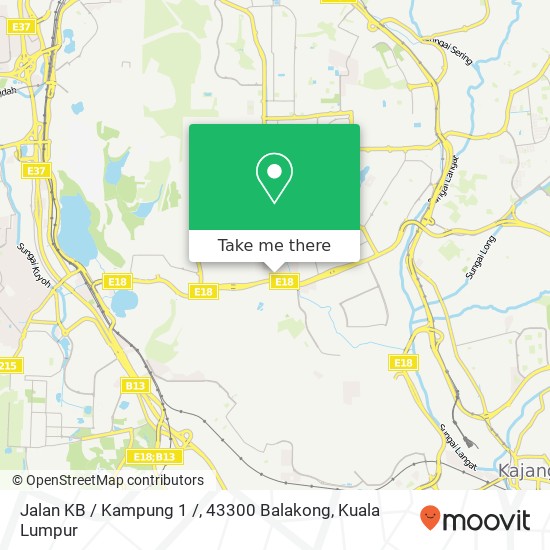 Jalan KB / Kampung 1 /, 43300 Balakong map