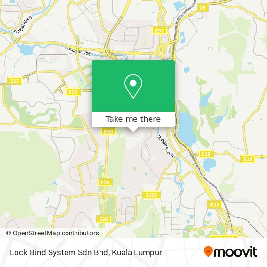 Lock Bind System Sdn Bhd map