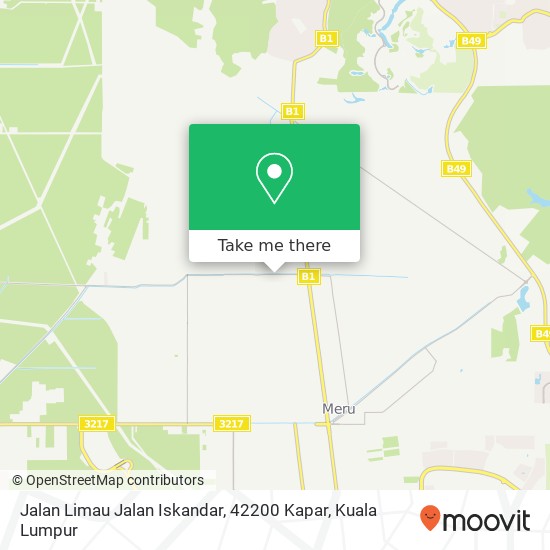 Jalan Limau Jalan Iskandar, 42200 Kapar map