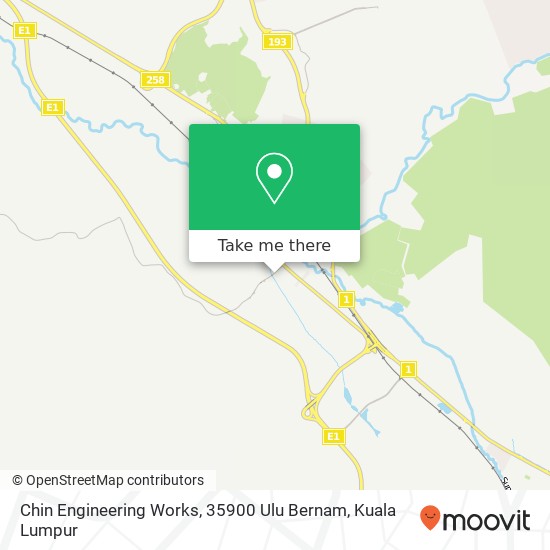 Chin Engineering Works, 35900 Ulu Bernam map