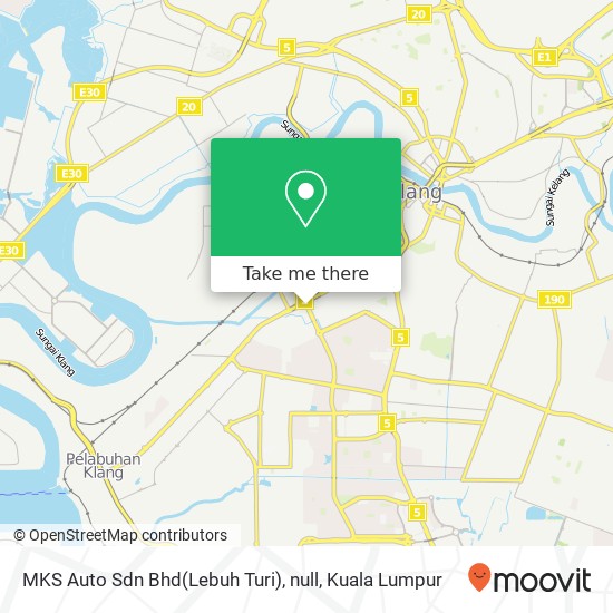 MKS Auto Sdn Bhd(Lebuh Turi), null map