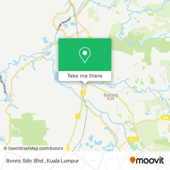 Bonric Sdn. Bhd. map