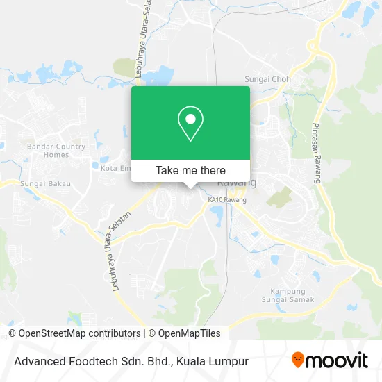 Advanced Foodtech Sdn. Bhd. map