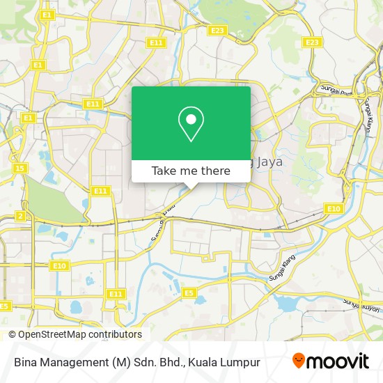 Bina Management (M) Sdn. Bhd. map