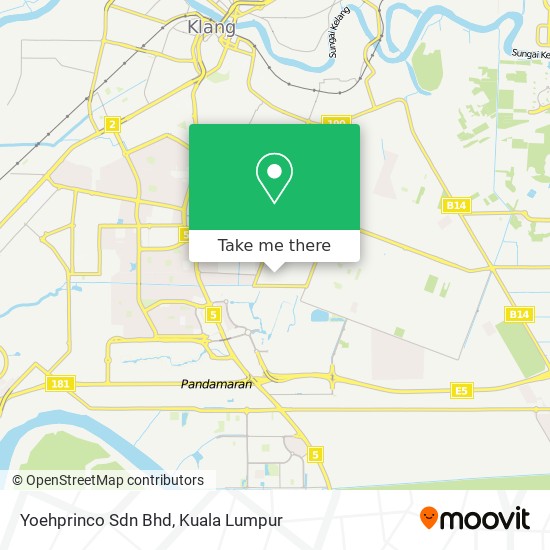 Yoehprinco Sdn Bhd map