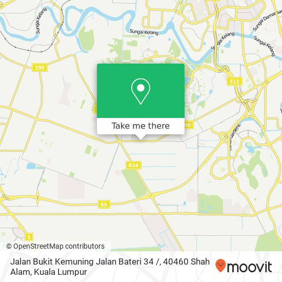 Jalan Bukit Kemuning Jalan Bateri 34 /, 40460 Shah Alam map