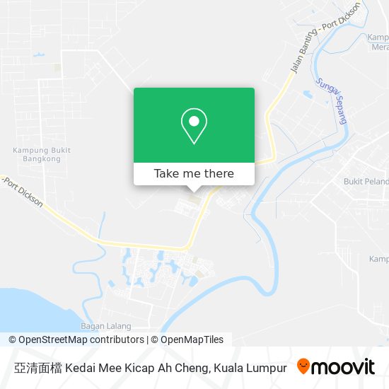 亞清面檔 Kedai Mee Kicap Ah Cheng map