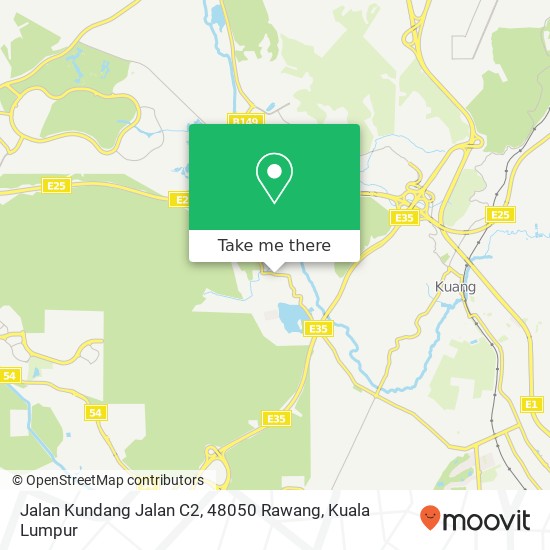 Peta Jalan Kundang Jalan C2, 48050 Rawang