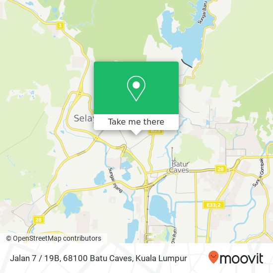 Jalan 7 / 19B, 68100 Batu Caves map