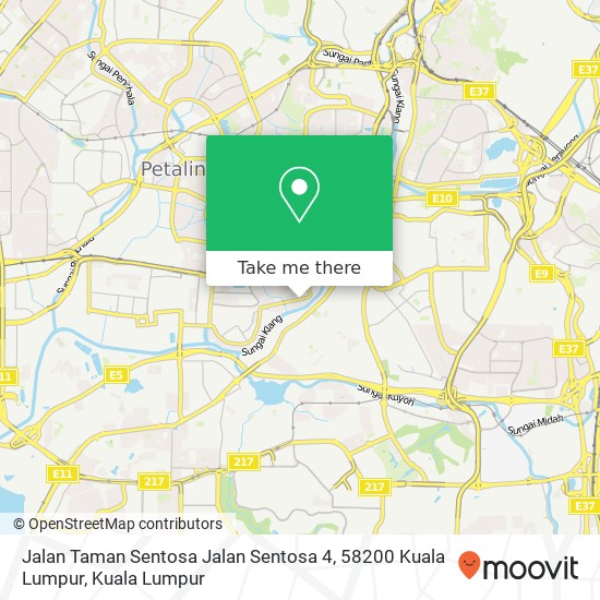 Jalan Taman Sentosa Jalan Sentosa 4, 58200 Kuala Lumpur map