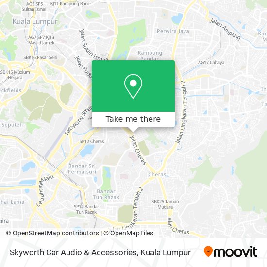 Skyworth Car Audio & Accessories map