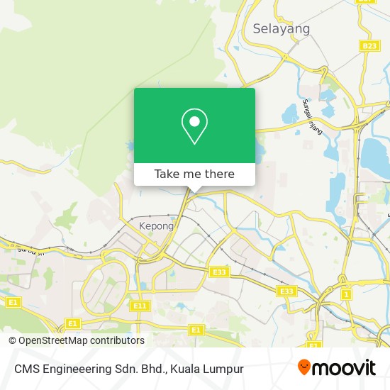 CMS Engineeering Sdn. Bhd. map
