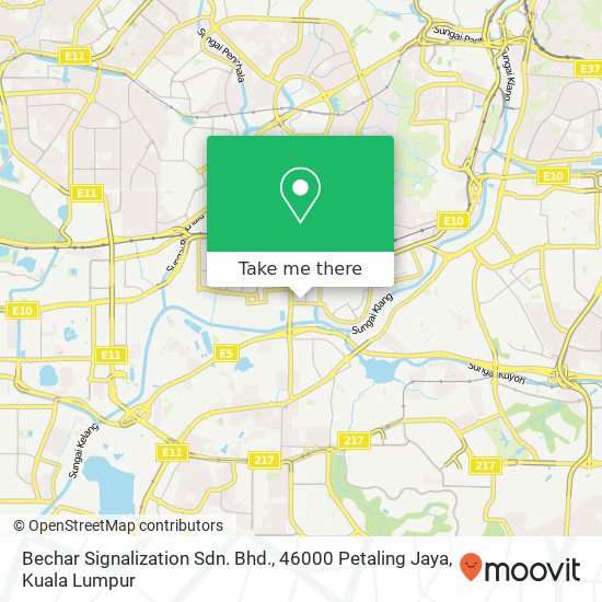 Bechar Signalization Sdn. Bhd., 46000 Petaling Jaya map