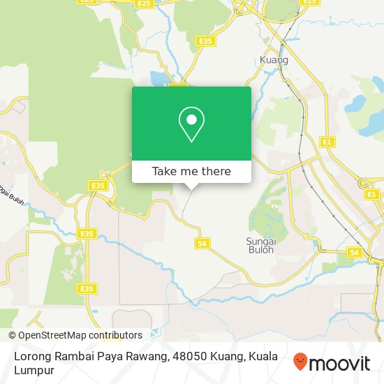 Lorong Rambai Paya Rawang, 48050 Kuang map