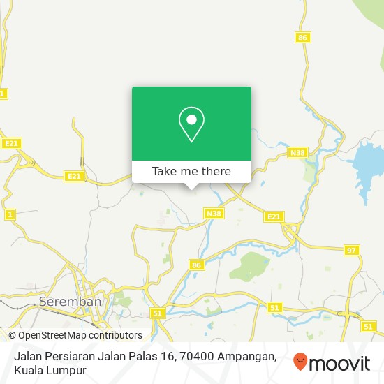 Jalan Persiaran Jalan Palas 16, 70400 Ampangan map