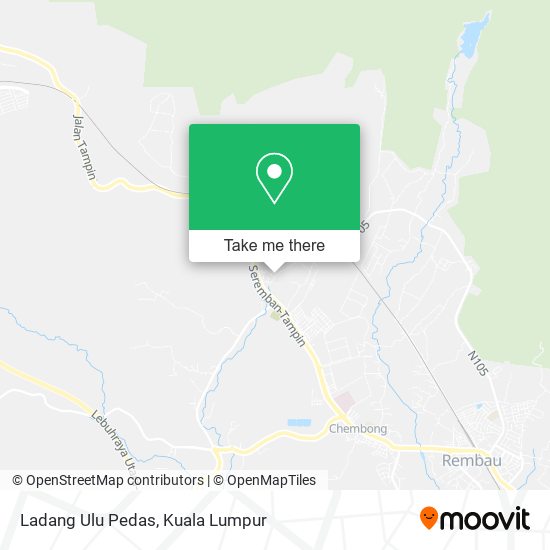Peta Ladang Ulu Pedas