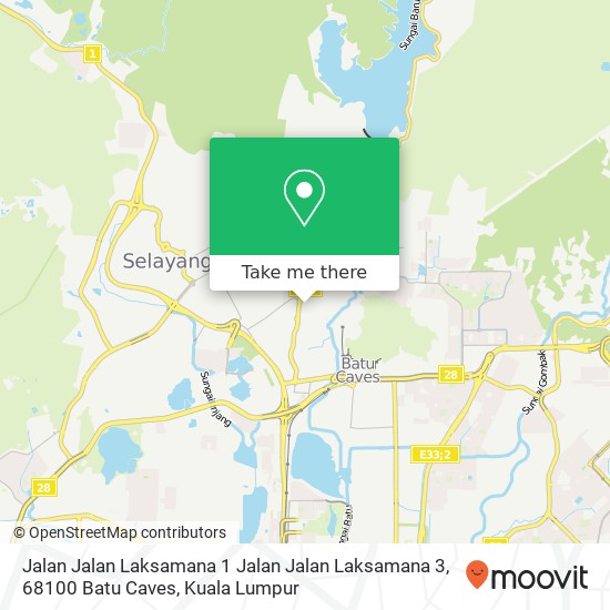 Jalan Jalan Laksamana 1 Jalan Jalan Laksamana 3, 68100 Batu Caves map