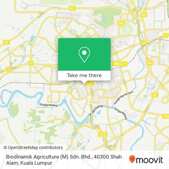 Biodinamik Agriculture (M) Sdn. Bhd., 40300 Shah Alam map