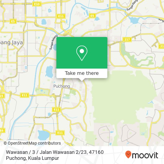 Peta Wawasan / 3 / Jalan Wawasan 2 / 23, 47160 Puchong