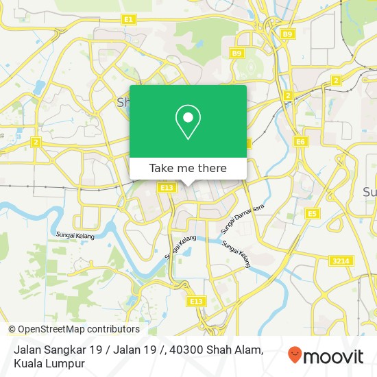 Jalan Sangkar 19 / Jalan 19 /, 40300 Shah Alam map