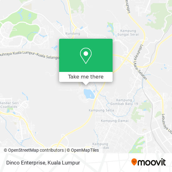 Dinco Enterprise map