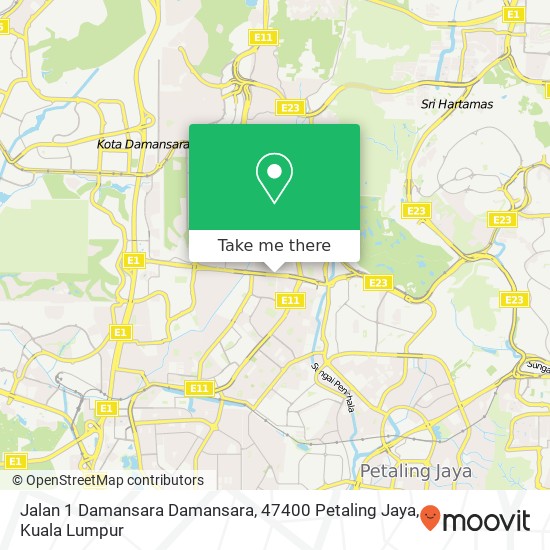 Jalan 1 Damansara Damansara, 47400 Petaling Jaya map