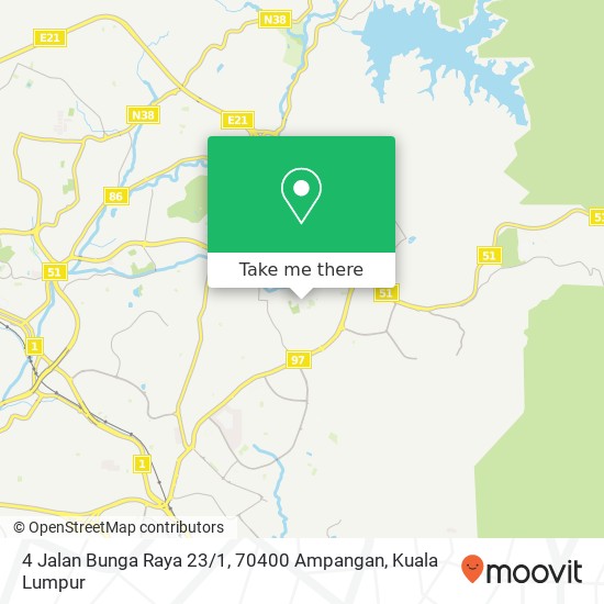 4 Jalan Bunga Raya 23 / 1, 70400 Ampangan map