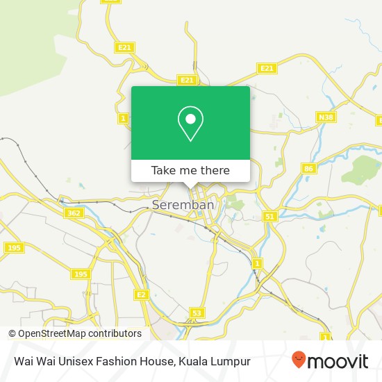 Wai Wai Unisex Fashion House map