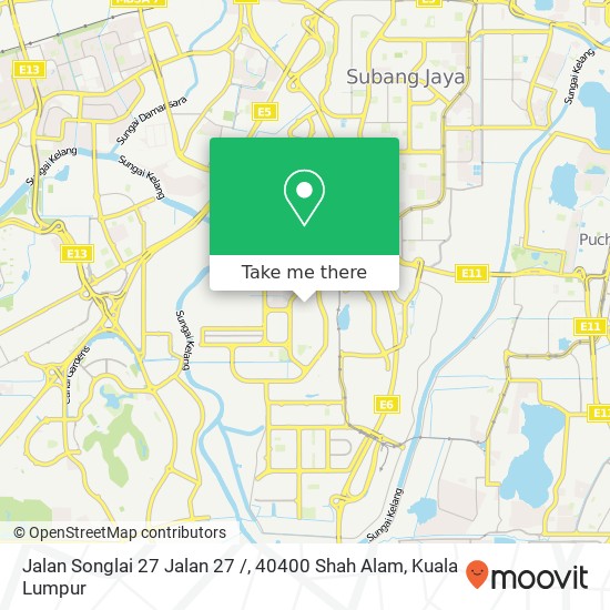 Jalan Songlai 27 Jalan 27 /, 40400 Shah Alam map