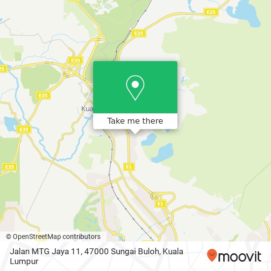 Jalan MTG Jaya 11, 47000 Sungai Buloh map