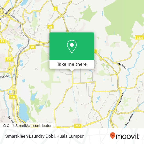 Smartkleen Laundry Dobi map