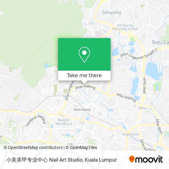 小美美甲专业中心 Nail Art Studio map