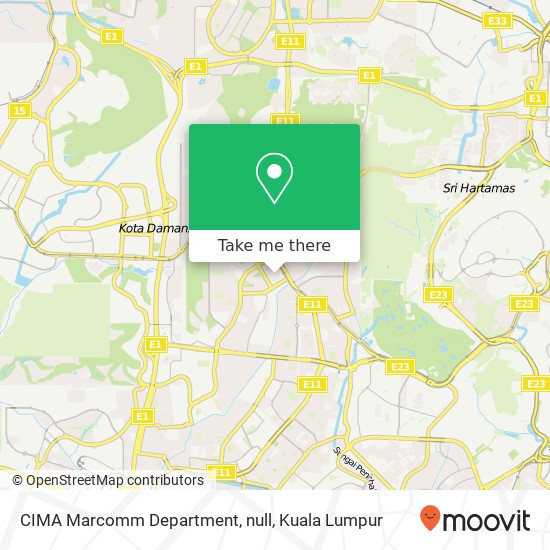 CIMA Marcomm Department, null map