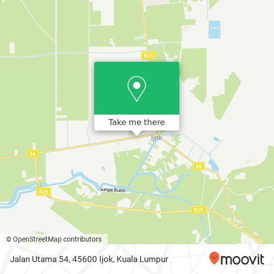 Jalan Utama 54, 45600 Ijok map