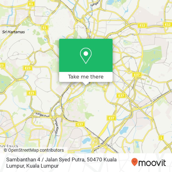 Sambanthan 4 / Jalan Syed Putra, 50470 Kuala Lumpur map