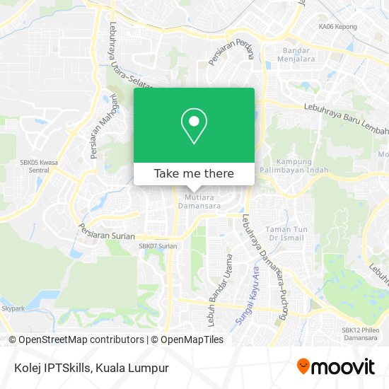 Kolej IPTSkills map