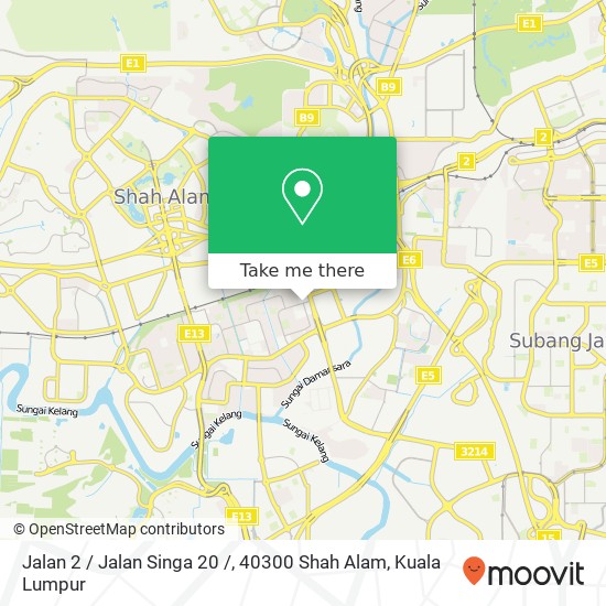 Jalan 2 / Jalan Singa 20 /, 40300 Shah Alam map