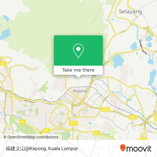 福建义山@Kepong map