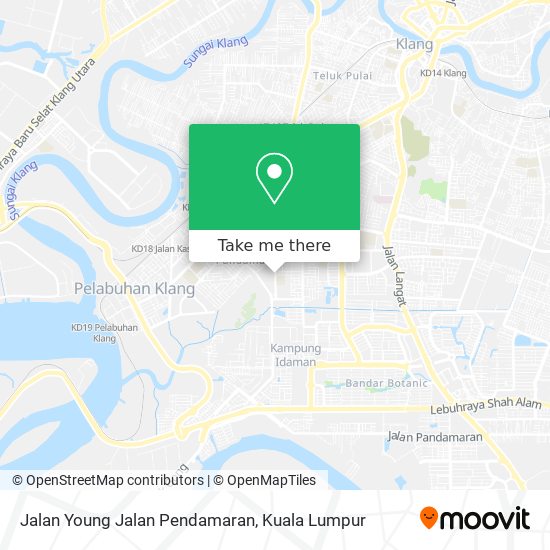 Peta Jalan Young Jalan Pendamaran