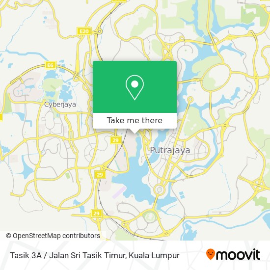 Tasik 3A / Jalan Sri Tasik Timur map