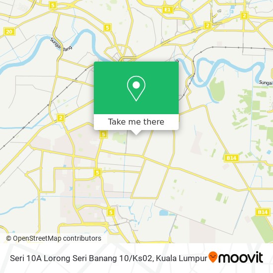 Seri 10A Lorong Seri Banang 10 / Ks02 map