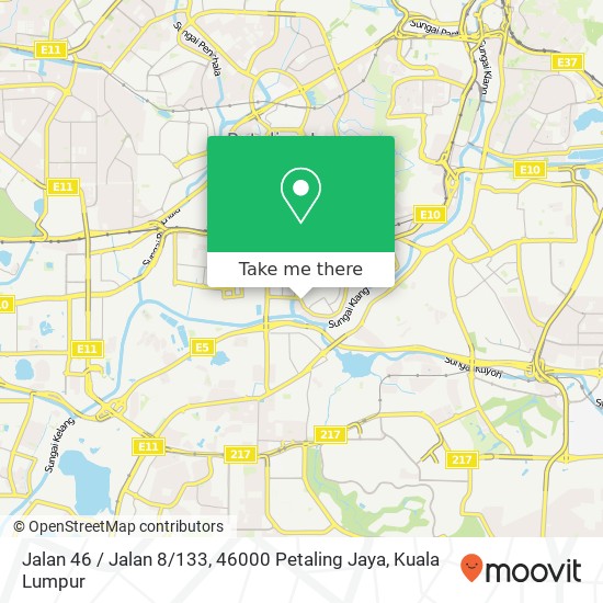 Jalan 46 / Jalan 8 / 133, 46000 Petaling Jaya map