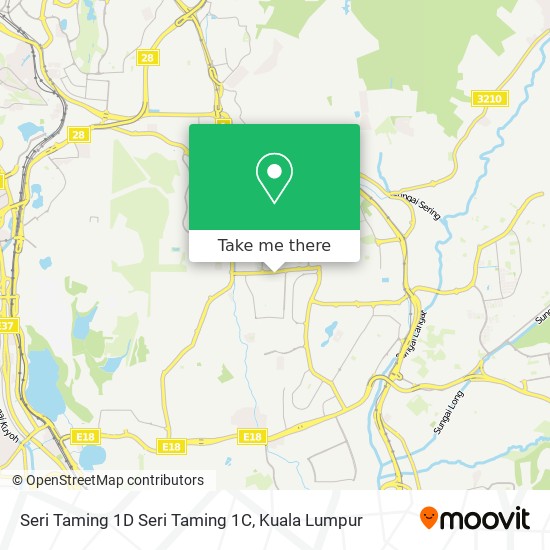 Seri Taming 1D Seri Taming 1C map