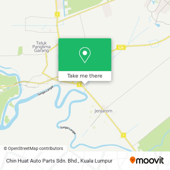 Chin Huat Auto Parts Sdn. Bhd. map