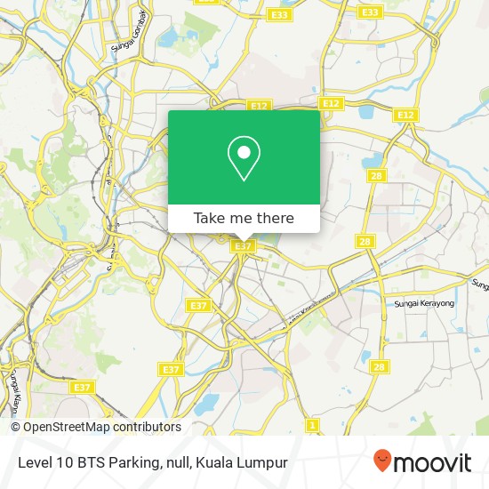 Level 10 BTS Parking, null map