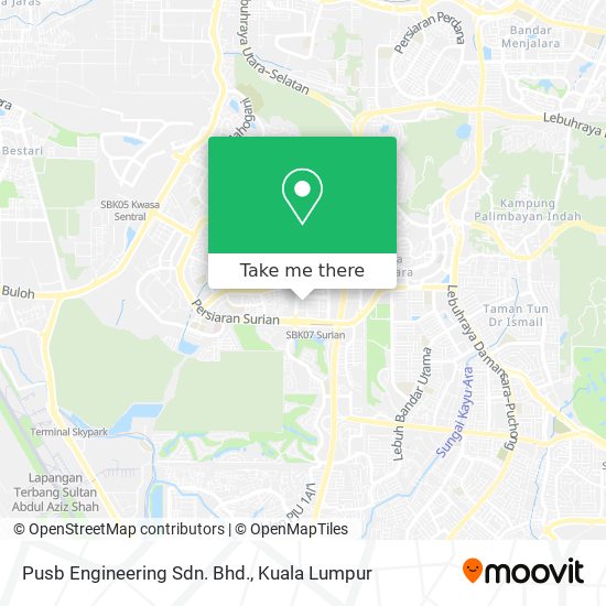 Pusb Engineering Sdn. Bhd. map