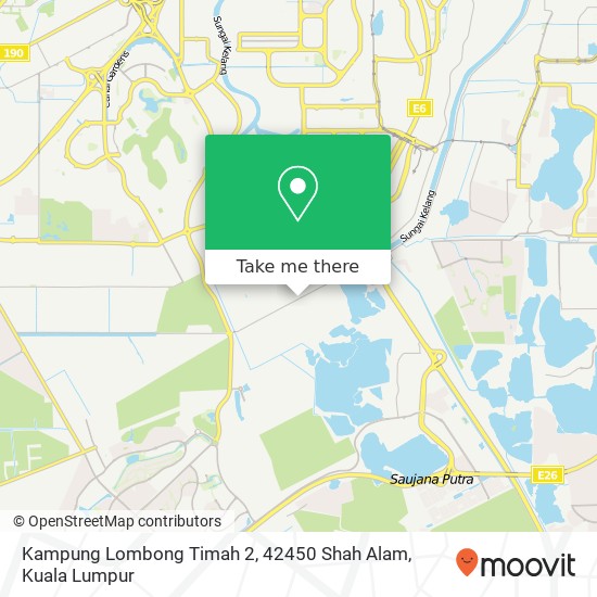 Kampung Lombong Timah 2, 42450 Shah Alam map