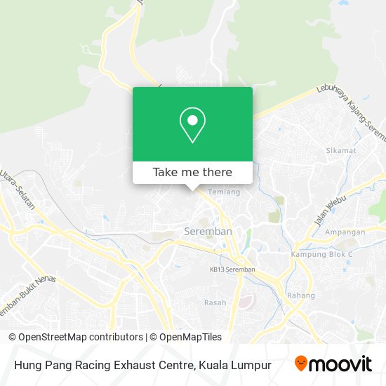 Peta Hung Pang Racing Exhaust Centre